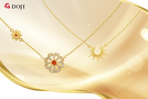 Vàng trang sức sẽ có hàm lượng vàng nguyên chất từ 8K trở lên, tương đương 33,3%