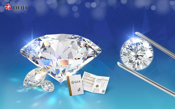 Kim cương 4.5 ly nước D nhỏ gọn, tinh tế mang vẻ đẹp hoàn mỹ