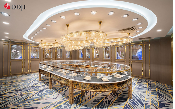 DOJI là địa điểm mua kim cương 4.5 ly nước D uy tín và chất lượng hàng đầu Việt Nam