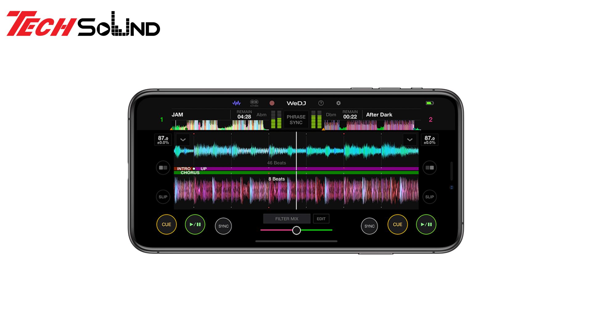 Phần mềm PIONEER DJ WeDJ cho Iphone
