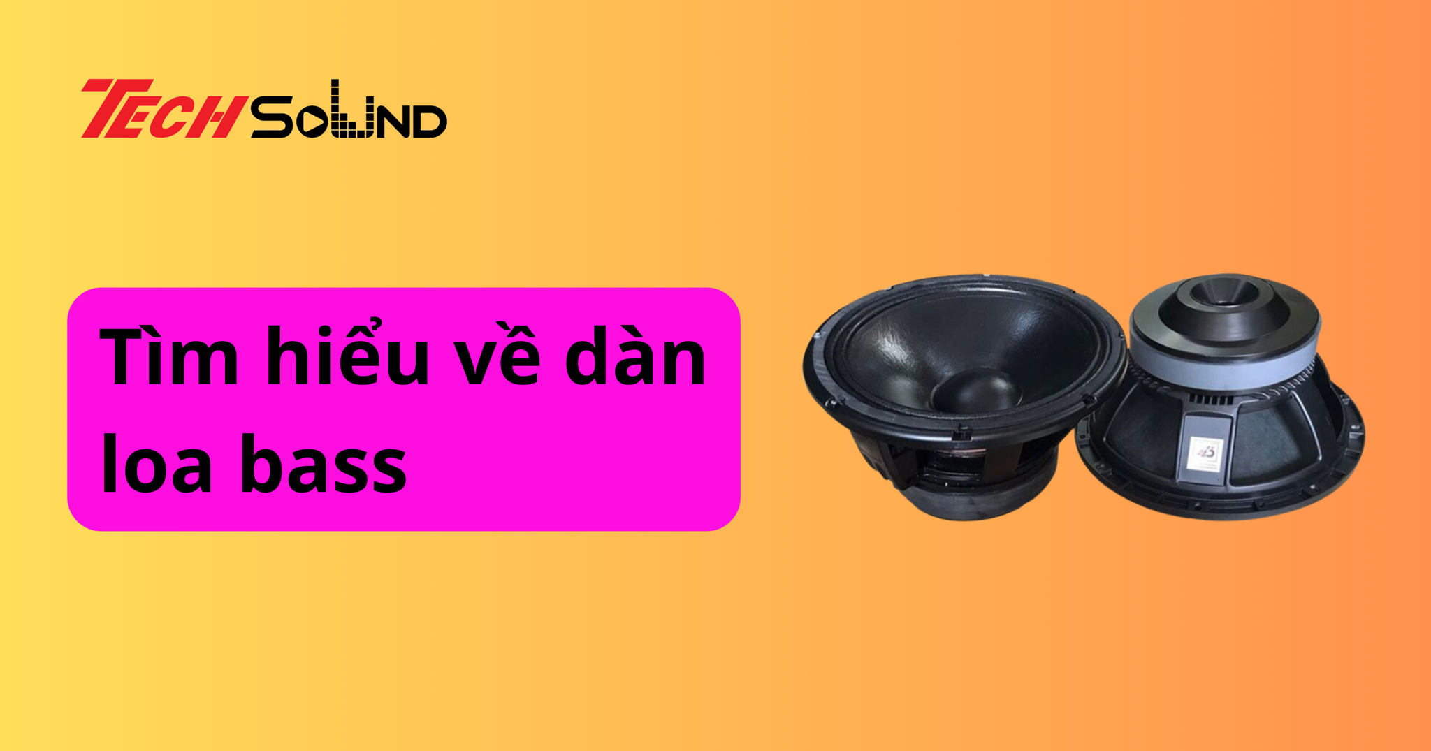 Tìm hiểu về dàn loa bass