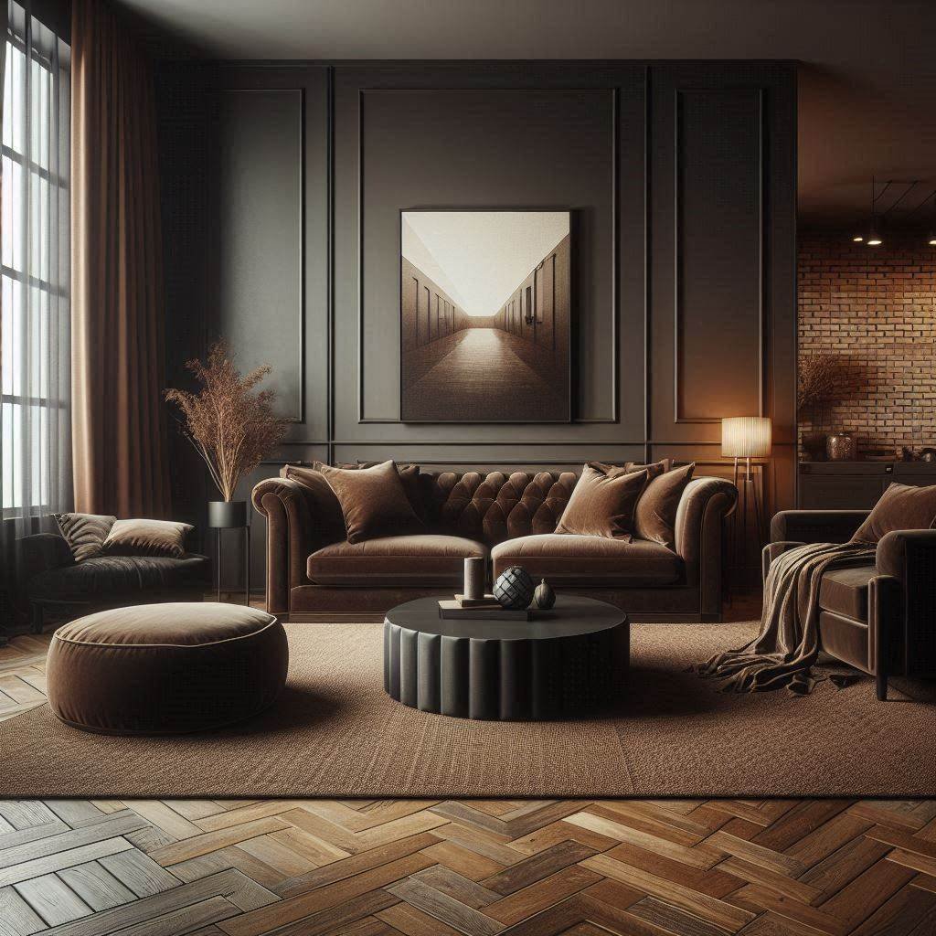 8 Ý Tưởng Trang Trí Ghế Sofa Da Nâu Từ GUSOFA