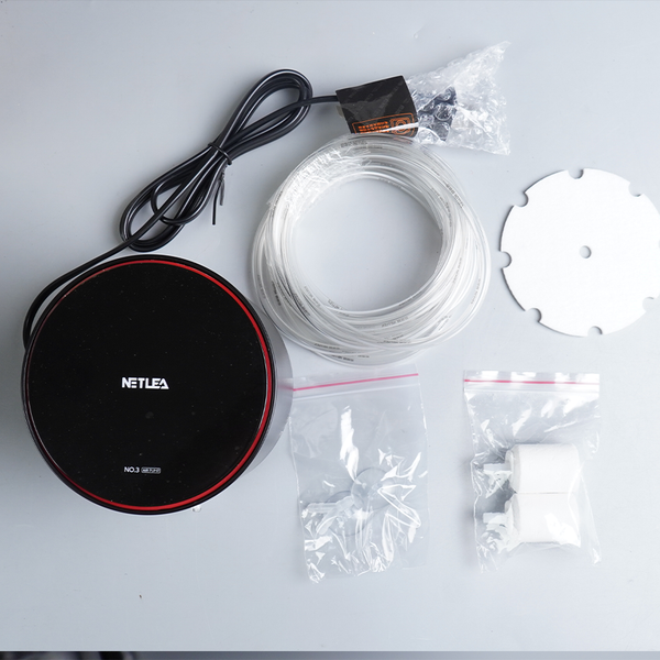 Máy sủi oxy 2 vòi cao cấp Netlea siêu êm tích điện