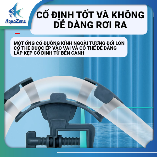 Kẹp ống nước Voonline, độ kẹp ống nước hỗ trợ vệ sinh bể cá, bể thủy sinh
