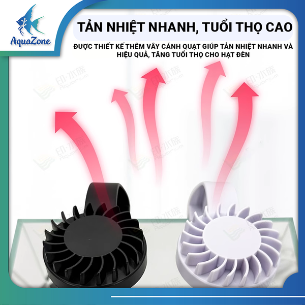 Đèn led kẹp USB RHA DL06 dành cho bể cá, bể thủy sinh nhỏ