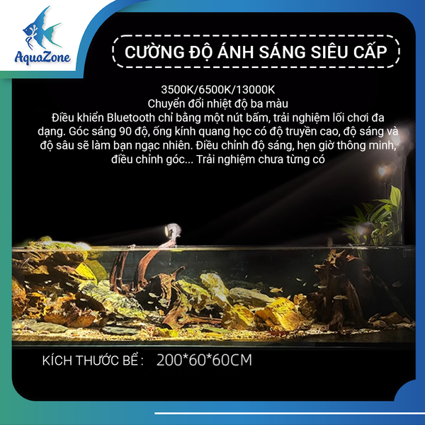 Ưu điểm đèn rọi bể cá Yijin P26