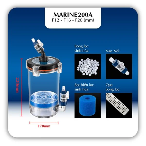 lọc phụ marine 200a