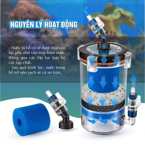 nguyên lý hoạt động lọc phụ marine