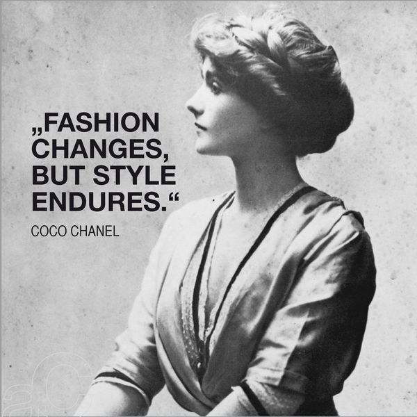 Fashion changes, but style endures