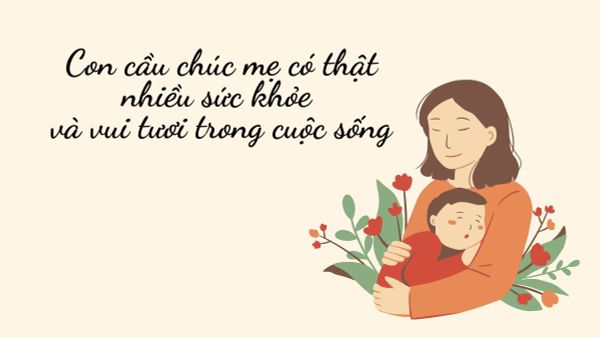 lời chúc mẹ 8/3