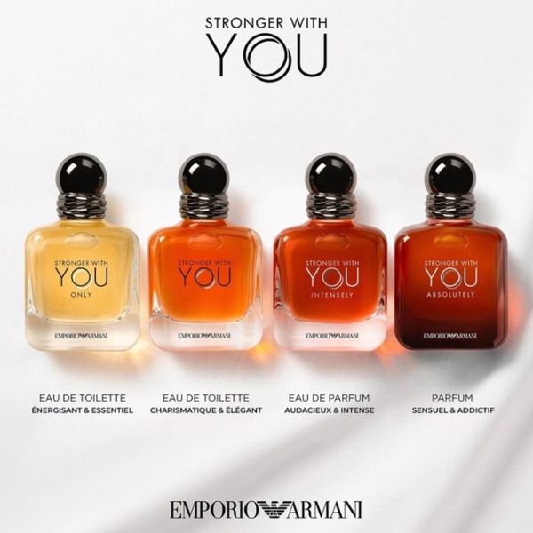 Nước hoa Giorgio Armani Stronger With You xuất hiện từ năm 2017
