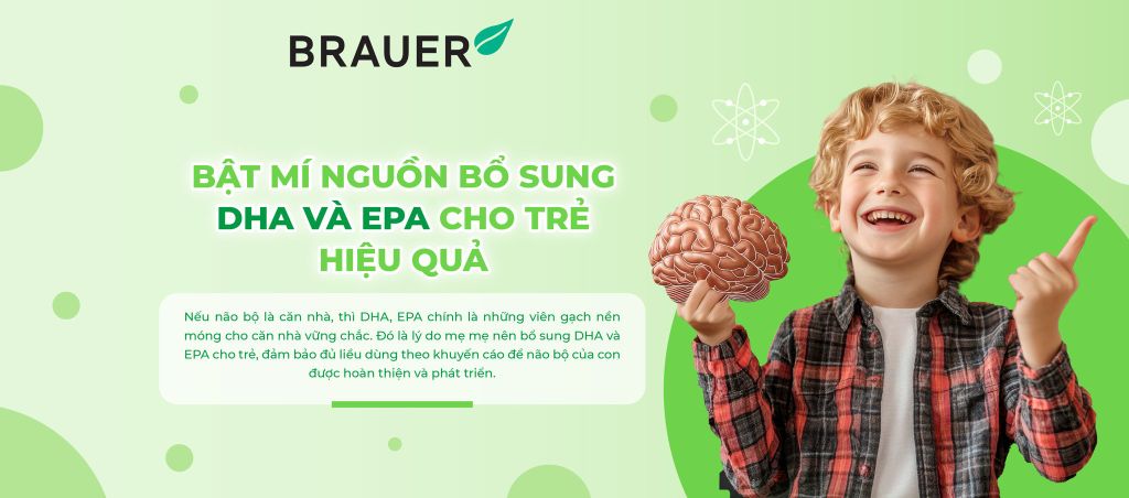 BẬT MÍ NGUỒN BỔ SUNG DHA VÀ EPA CHO TRẺ HIỆU QUẢ