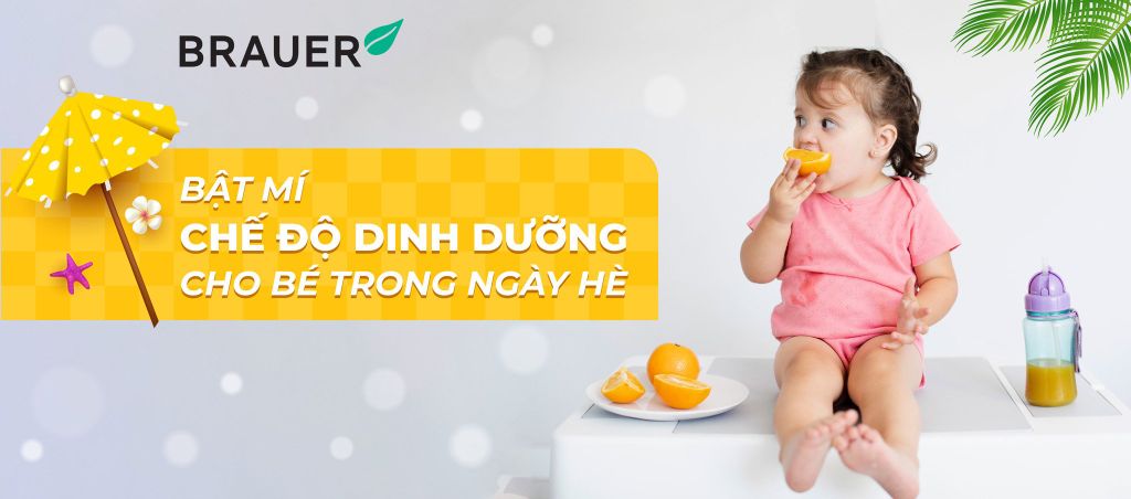 BẬT MÍ CHẾ ĐỘ DINH DƯỠNG CHO BÉ TRONG NGÀY HÈ