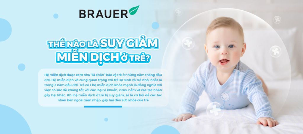 THẾ NÀO LÀ SUY GIẢM MIỄN DỊCH Ở TRẺ?