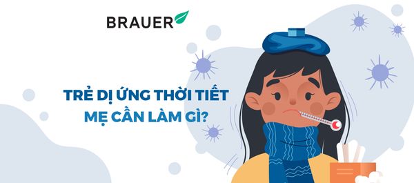 TRẺ DỊ ỨNG THỜI TIẾT MẸ CẦN LÀM GÌ?