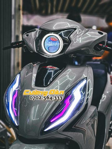 Honda Vision 110 độ bi cầu Red Magic 2.0 NEW