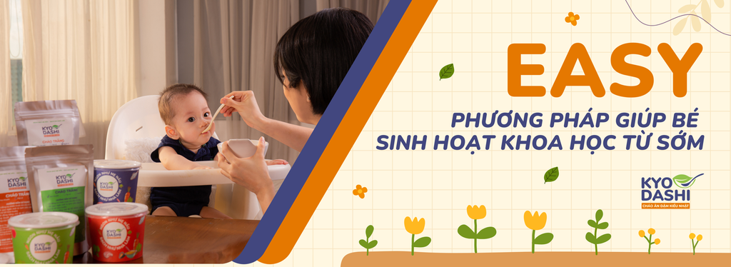 EASY – Phương pháp giúp bé sinh hoạt khoa học từ sớm