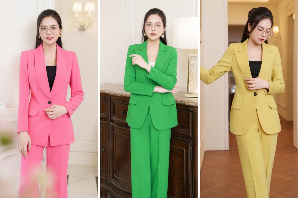 Bộ sưu tập áo vest nữ cao cấp, sành điệu - Bộ vest nữ công sở 2023