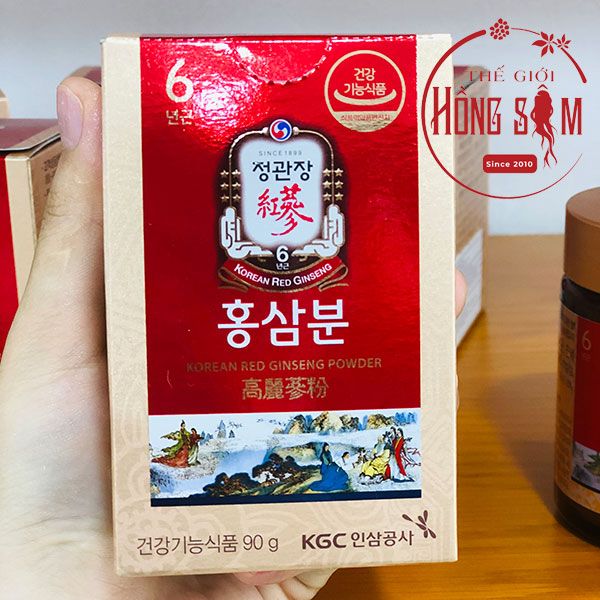 Bột hồng sâm KGC Powder lọ 90g chính hãng Hàn Quốc.