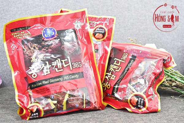 Kẹo hồng sâm 365 gói 200g chính hãng Hàn Quốc tại Shop