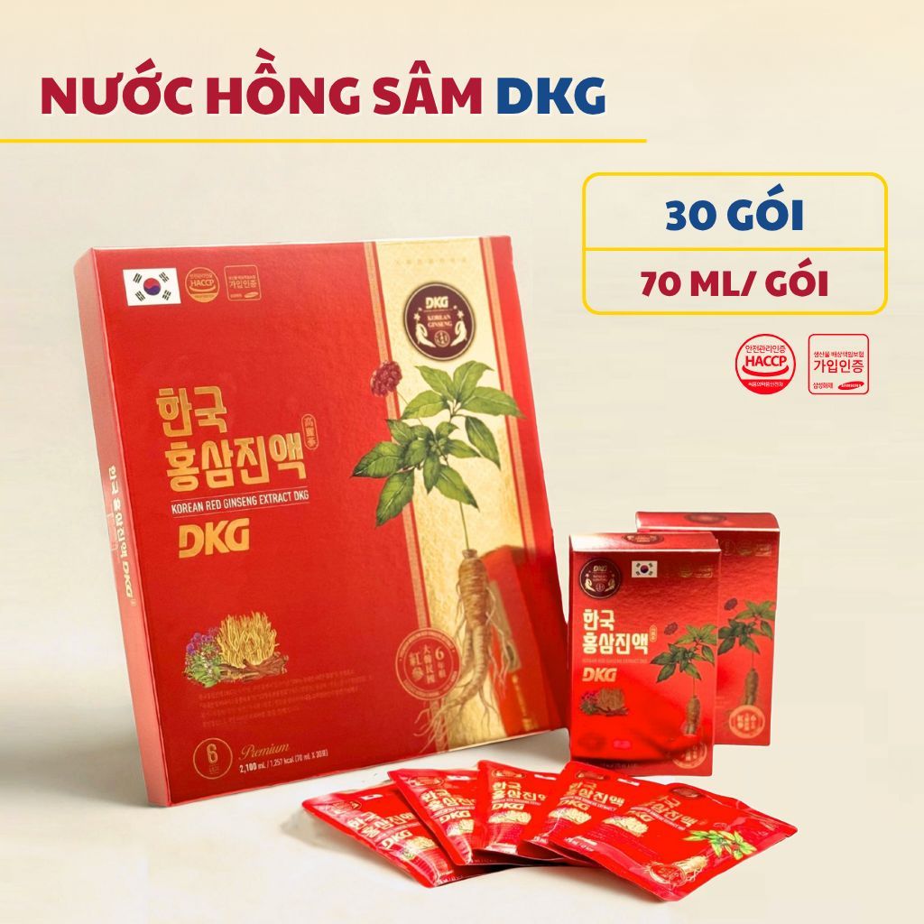 Lý do nên chọn nước Hồng Sâm DKG