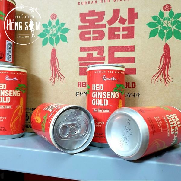 Tác dụng của nước hồng sâm lon Queen Bin Hàn Quốc - Hình ảnh: Thế Giới Hồng Sâm