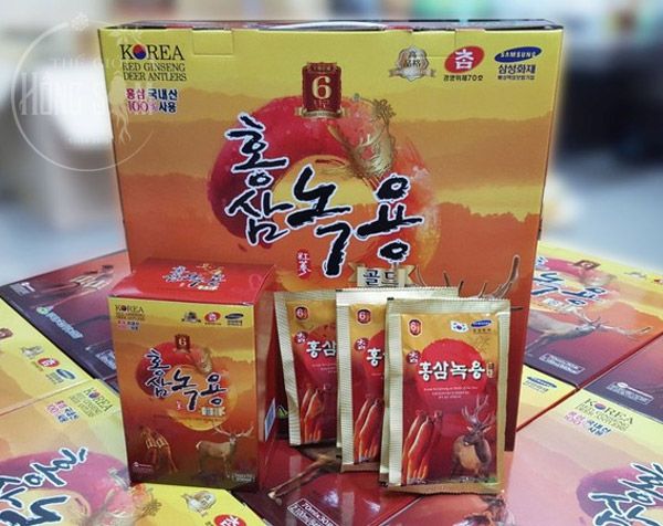 Hình ảnh sản phẩm nước hồng sâm nhung hươu Gyeongbuk chính hãng Hàn Quốc