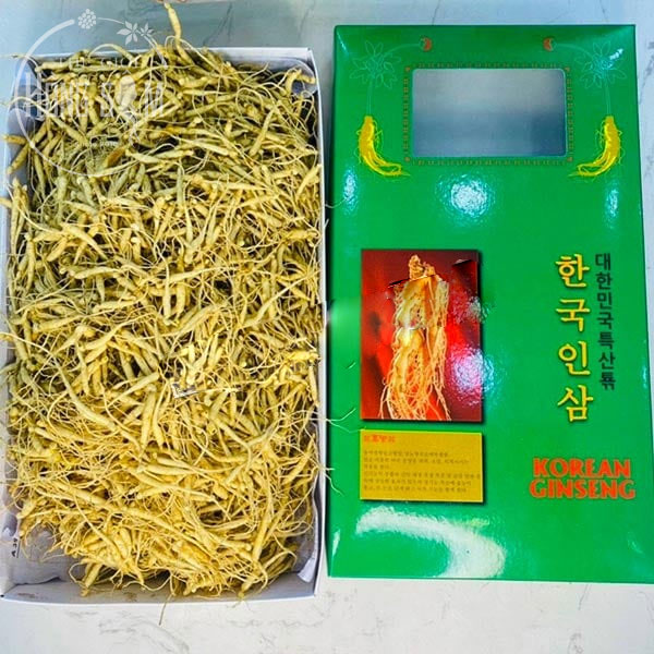 Hình ảnh củ sâm mầm Hàn Quốc loại 2000 củ 1kg.
