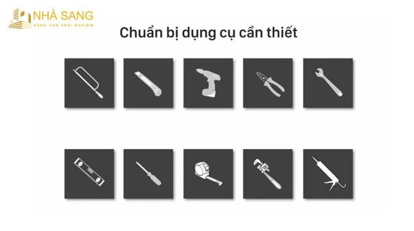 chuan bi truoc khi lap bon cau 1 khoi inax