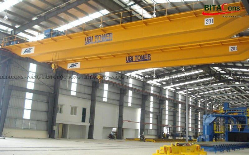 CÁC LOẠI CẨU TRỤC NHÀ XƯỞNG PHỔ BIẾN