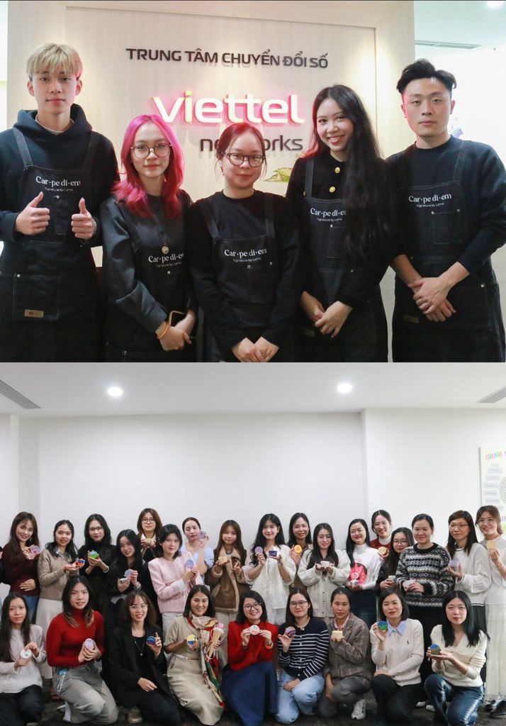 WORKSHOP DOANH NGHIỆP | Carpe Diem đồng hành cùng Trung tâm Chuyển đổi số Viettel Networks