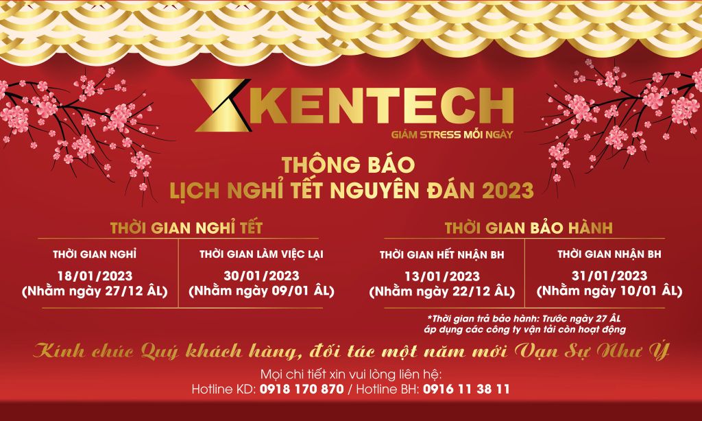 KENTECH THANH BÌNH TÂN THÔNG BÁO LỊCH NGHỈ TẾT NGUYÊN ĐÁN 2023