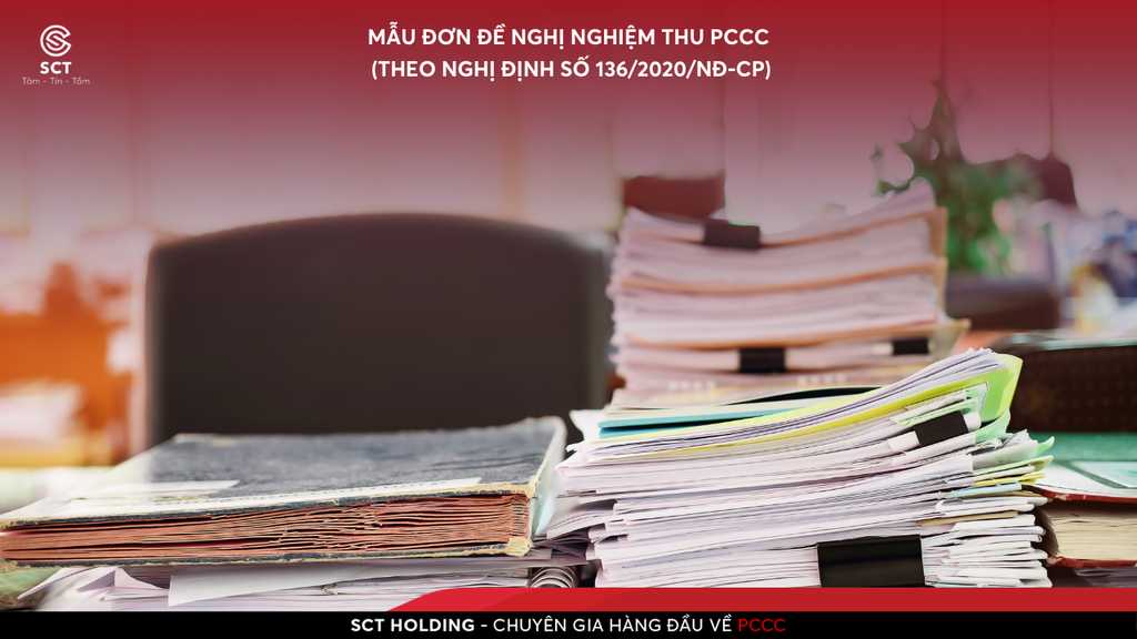 Mẫu Đơn Đề Nghị Nghiệm Thu PCCC (Theo Nghị Định Số 136/2020/NĐ-CP)