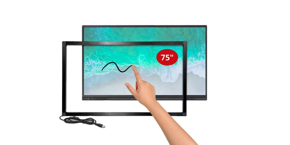 khung cảm ứng tivi 75 inch