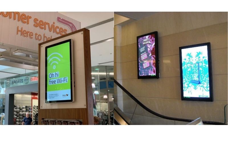 Màn hình quảng cáo LCD treo tường không cảm ứng