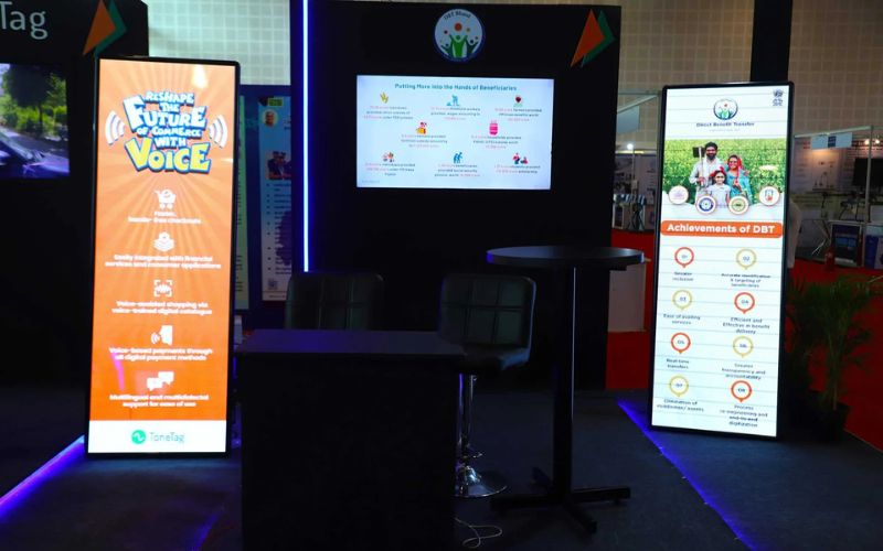 Standee LED tại sự kiện