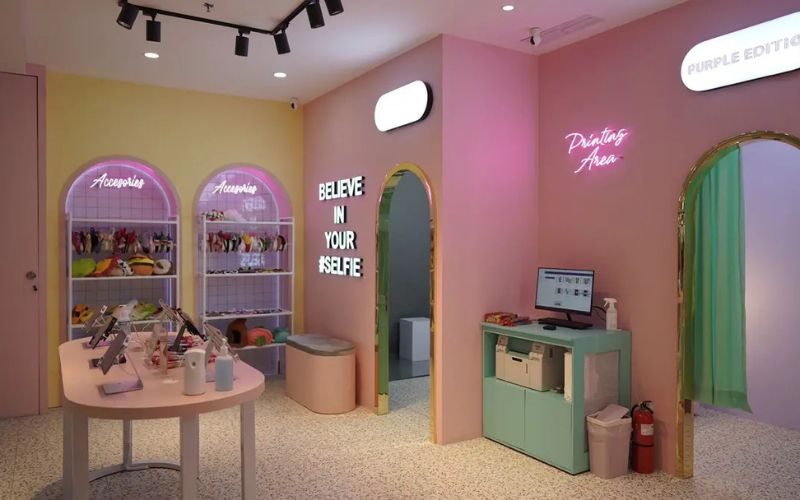 thiết kế photobooth dễ thương