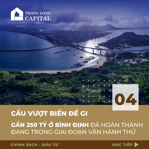 Cầu vượt biển Đề Gi gần 250 tỷ ở Bình Định
