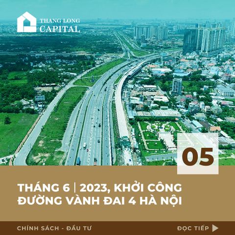 Tháng 6/2023, khởi công đường vành đai 4 Hà Nội