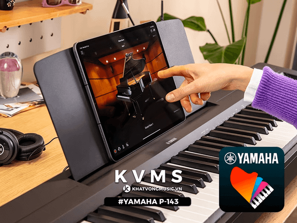 Kết nối app piano Yamaha P-143