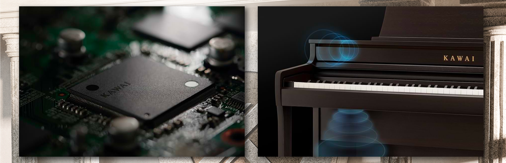 Kawai CA401 phần cứng và hệ thống loa cao cấp - Khát Vọng Music Center