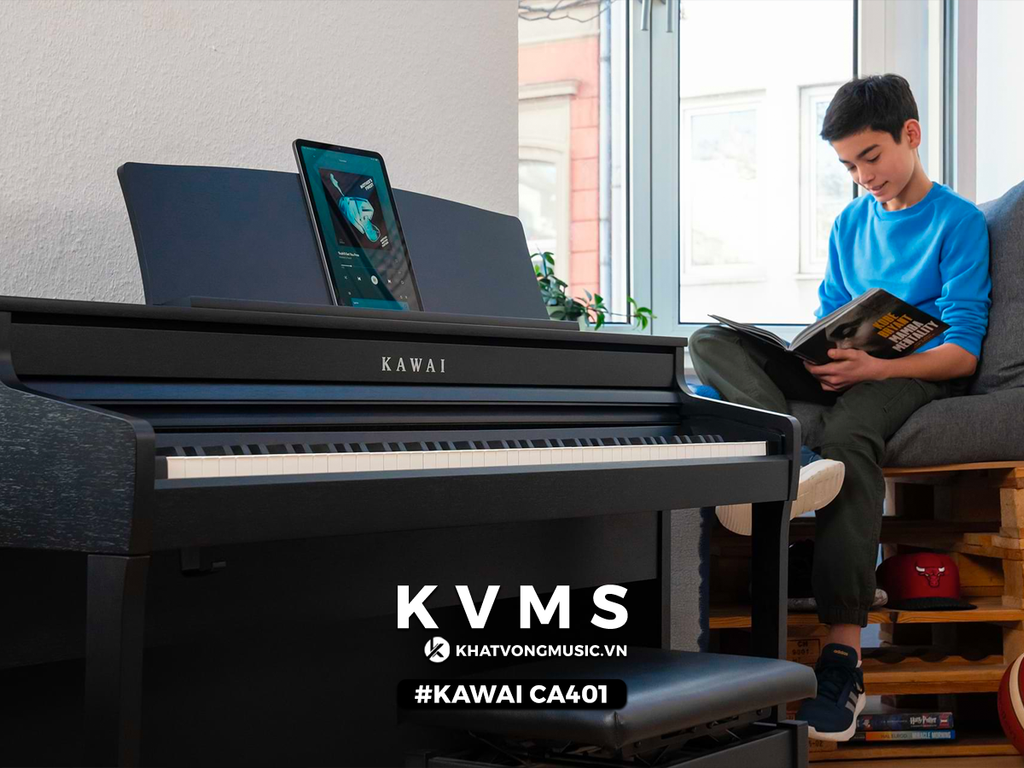 Kawai CA401 có hệ thống loa cao cấp - Khát Vọng Music Center