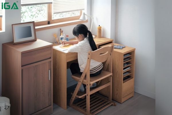 mẫu bàn học sinh bằng gỗ