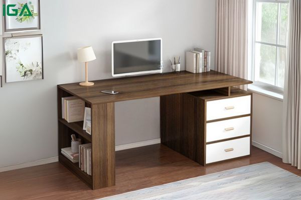 mẫu bàn học sinh bằng gỗ