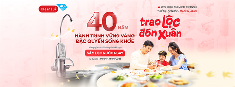 Khi Mitsubishi Cleansui là một món quà sức khỏe