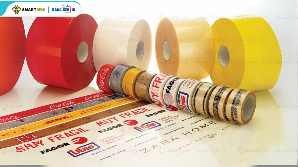 Smart Bee - Nhà Cung Cấp Băng Keo In Logo Tại HCM | Giá Rẻ Nhất