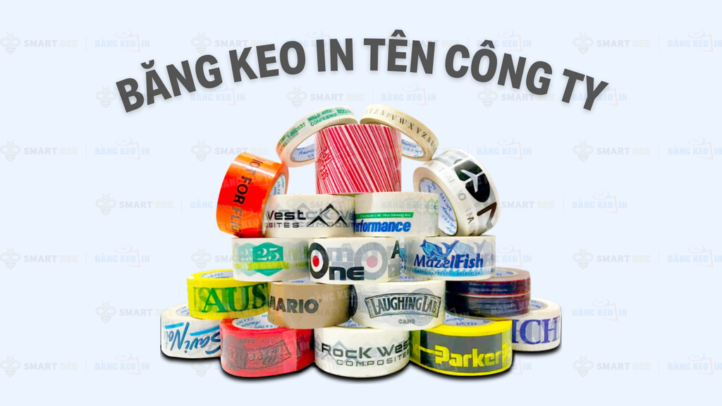Tại sao Băng keo in tên Công ty lại cần thiết đối với doanh nghiệp?