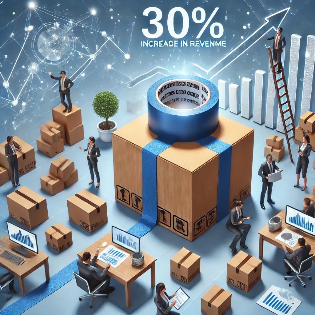 Case Study: Doanh nghiệp nhỏ tăng doanh thu 30% nhờ Băng keo In Logo