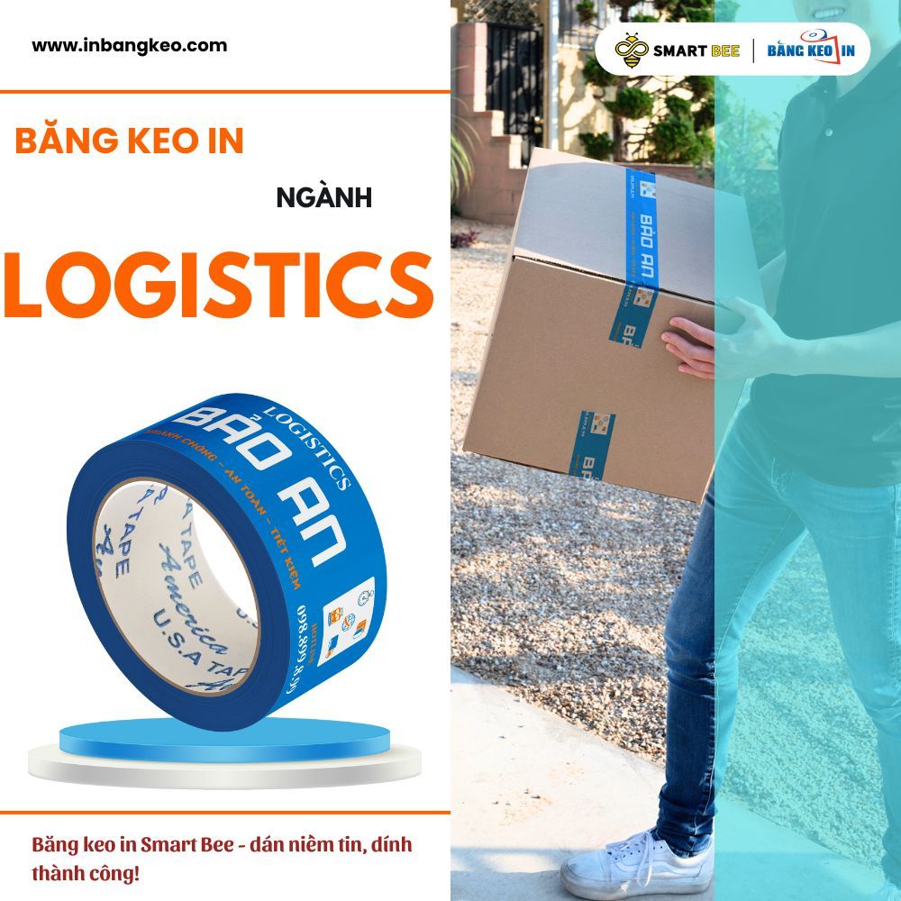 BĂNG KEO IN LOGO - GIẢI PHÁP ĐÓNG GÓI