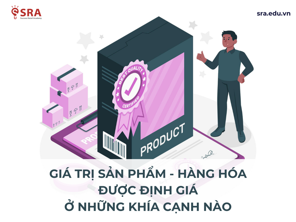 Giá trị sản phẩm - hàng hoá được định giá ở những khía cạnh nào?